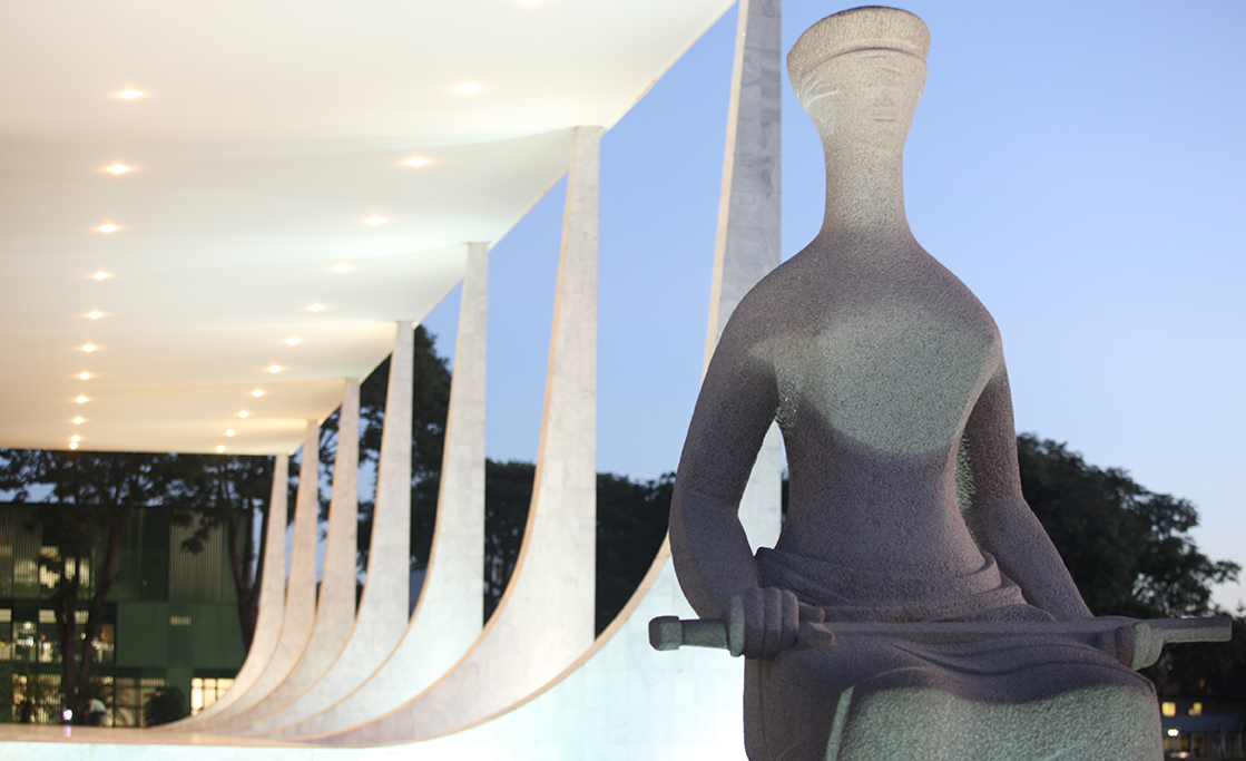 Foto da fachada do Supremo Tribunal Federal